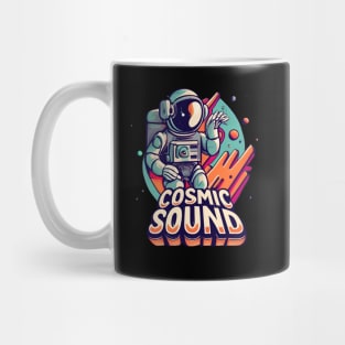 Cosmic Sound Astronaut Mug